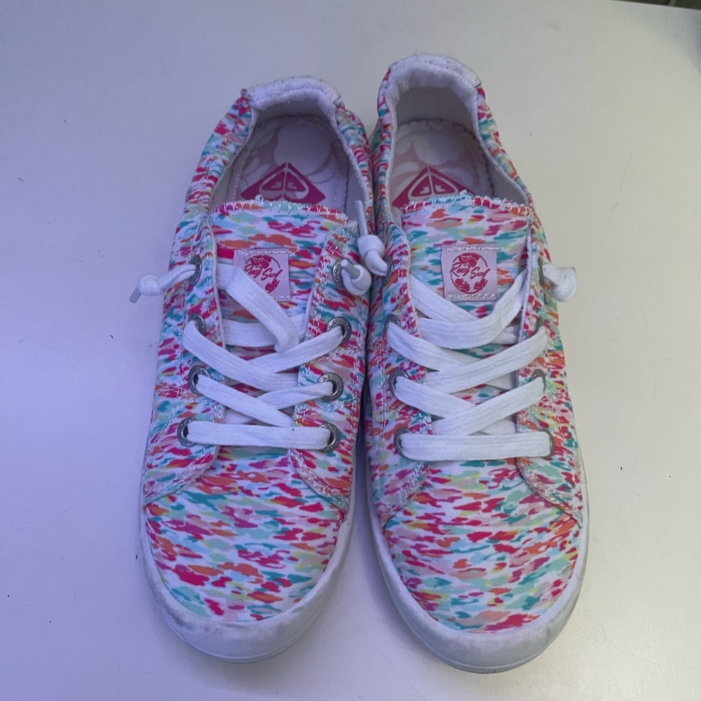 Roxy Girl's Bayshore Slip on Sneaker Shoe